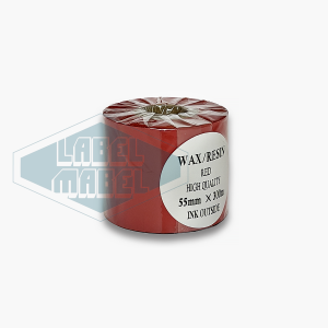 ریبون وکس رزین قرمز 300×55 – Ribbon Wax Resin (Red)